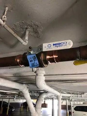 Copper pipe repair and valve work for Backflow Testing in Frisco